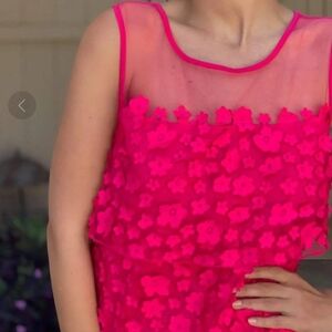 Anthropologie Eva Franco Floral Applique Blouse